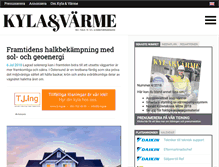 Tablet Screenshot of kylavarme.se